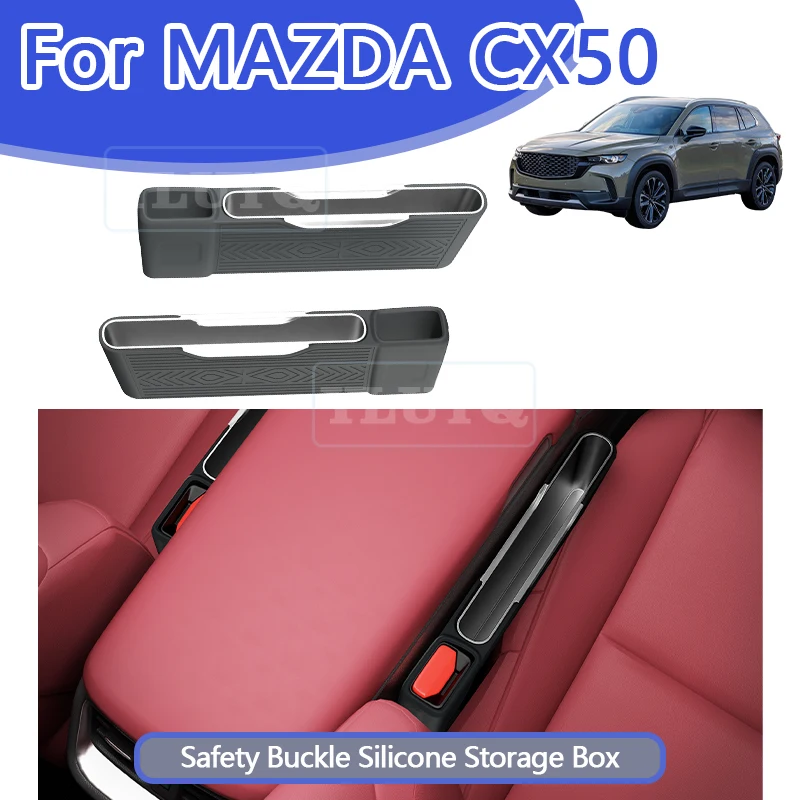 For Mazda CX50 Car seat side storage pocket in-car storage seat silicone ABS gap storage box Seat Gap Filler Car interior
For Mazda CX50 Car seat side storage pocket in-car storage seat silicone ABS gap storage box Seat Gap Filler Car interior