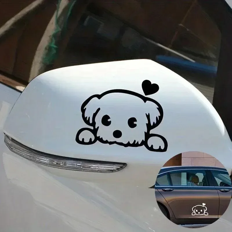 2pcs/set Cute Dog Car Motorcycle Off-road Truck Window Wall Act The Role of Stickers Rearview Mirror Sticker Car Accessories
2pcs/set Cute Dog Car Motorcycle Off-road Truck Window Wall Act The Role of Stickers Rearview Mirror Sticker Car Accessories
