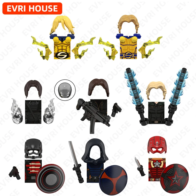 Movies Mini Action Figures Building Block Doll Bricks Assembly Assembly Toys for Children WM6151
Movies Mini Action Figures Building Block Doll Bricks Assembly Assembly Toys for Children WM6151