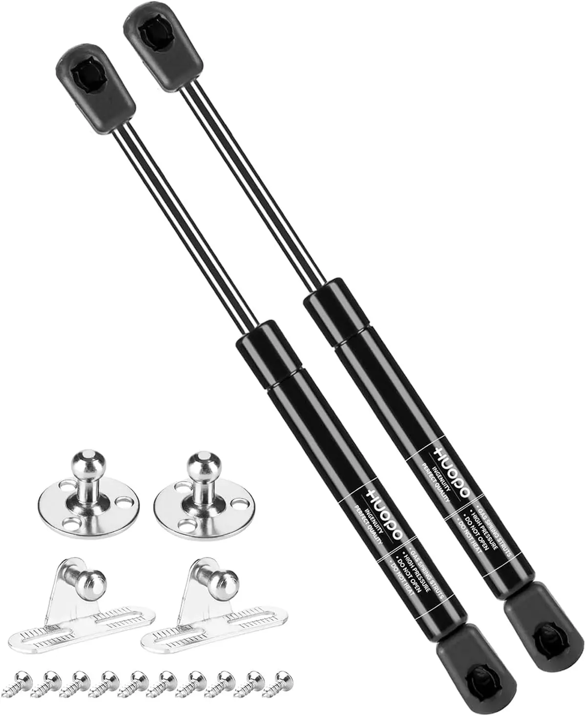 10" 40 lbs Gas Struts for Truck Toolbox, RV Cabinet, Boat Hatch Lid (32-44lb) 2 Pack
10" 40 lbs Gas Struts for Truck Toolbox, RV Cabinet, Boat Hatch Lid (32-44lb) 2 Pack