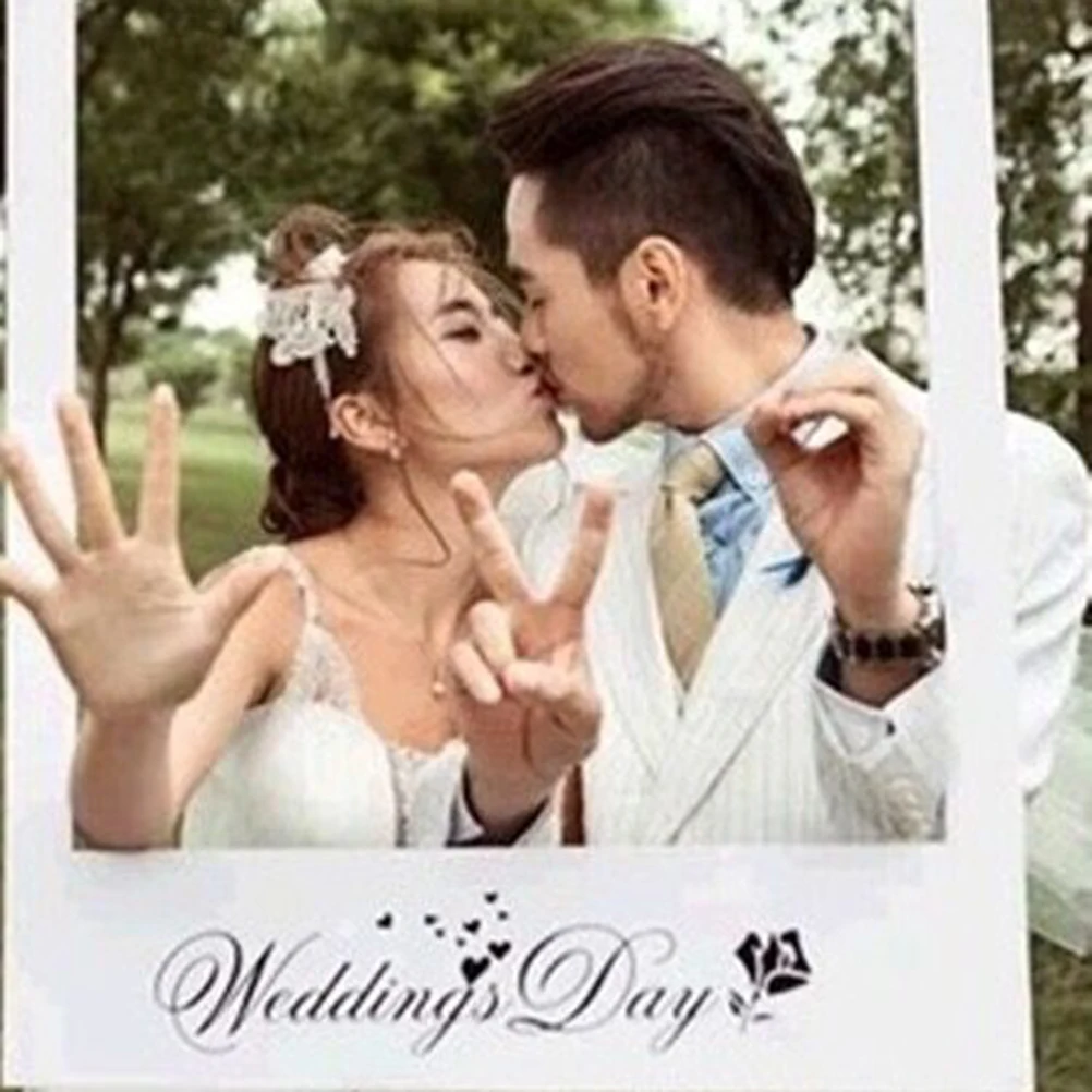 3pcs Couple Wedding Props Handheld Picture Frame Prop Picture Frame Party Bridal Baby Shower Fashion Creative
3pcs Couple Wedding Props Handheld Picture Frame Prop Picture Frame Party Bridal Baby Shower Fashion Creative