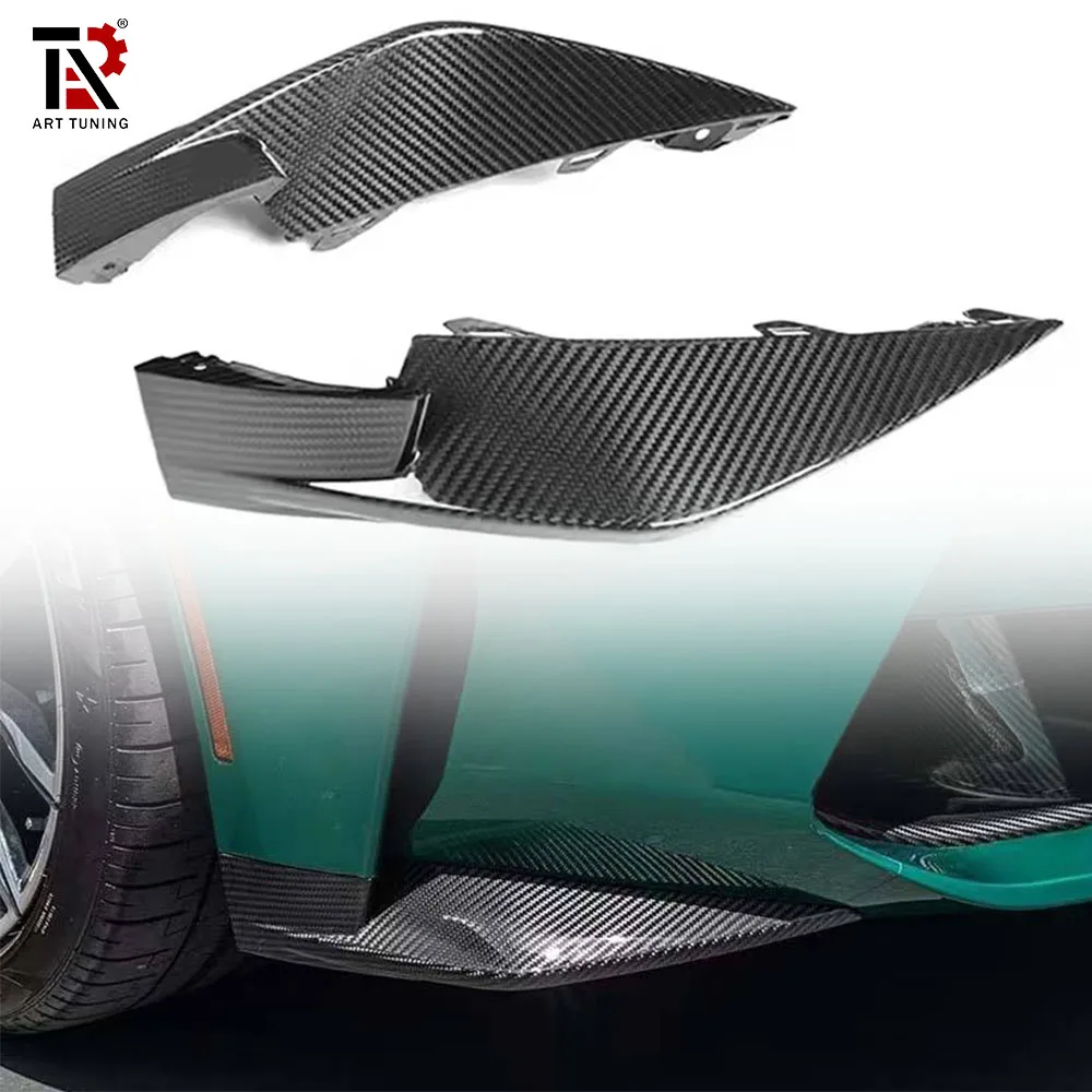 OE Style Dry Carbon Fiber Front Bumper Angle Wrap Kit For BMW G80 M3 G82 M4 G83 2021-2025 Front Corner Wrap
OE Style Dry Carbon Fiber Front Bumper Angle Wrap Kit For BMW G80 M3 G82 M4 G83 2021-2025 Front Corner Wrap