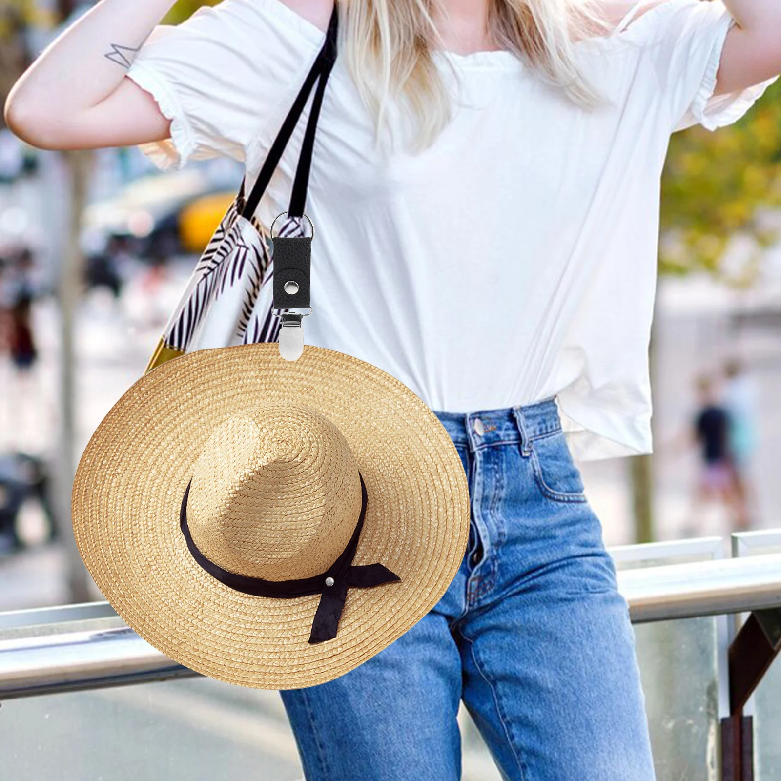 6Pcs PU Travel Hat Clip Windproof Outdoor Cap Holder for Backpacks Bags Luggage Hiking Camping Cycling Use
6Pcs PU Travel Hat Clip Windproof Outdoor Cap Holder for Backpacks Bags Luggage Hiking Camping Cycling Use