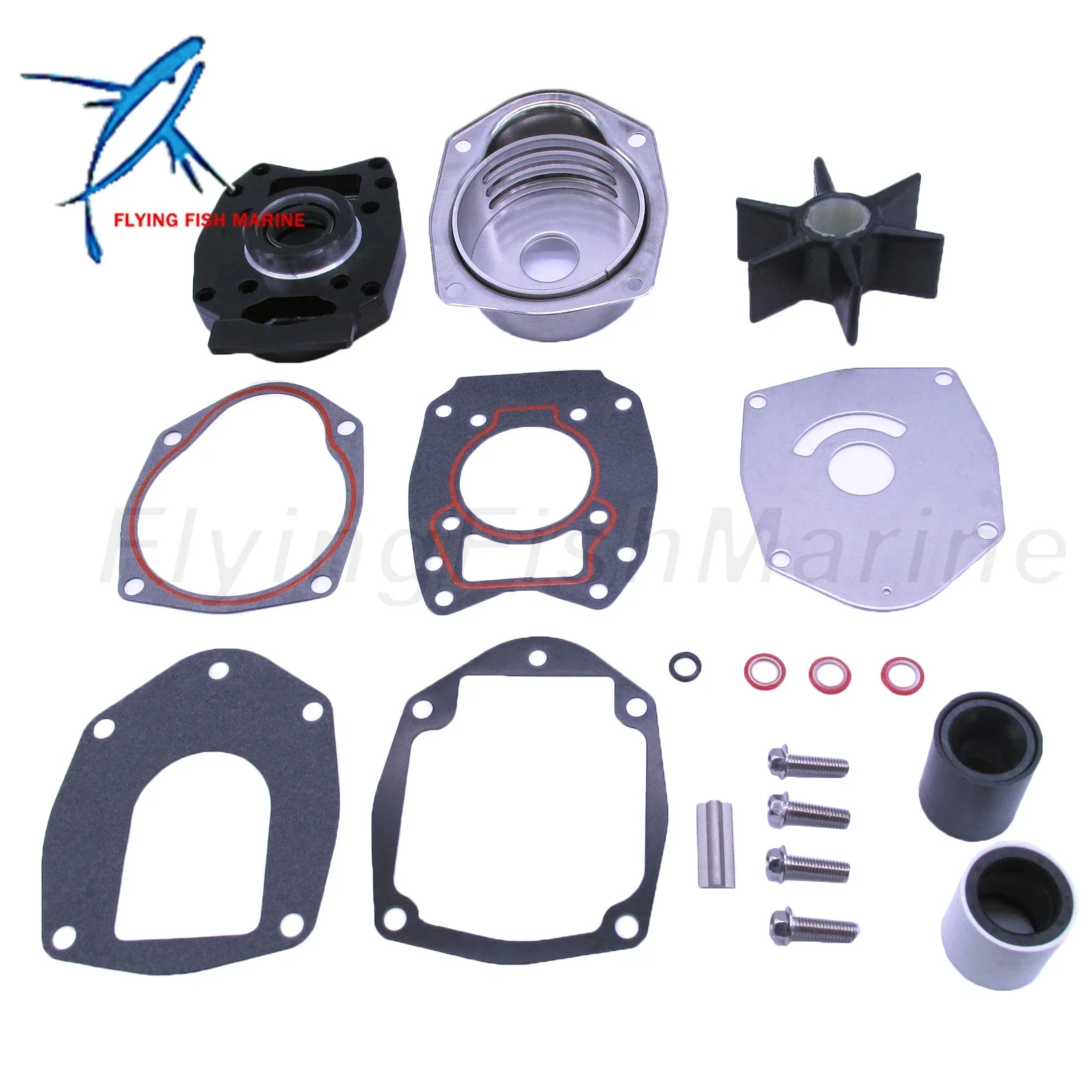 Outboard Engine 46-8M0113801 43024A4 43024A5 43024A6 43026T9 Water Pump Repair Kit for Mercury MerCruiser 35HP 40HP 50HP-125HP
Outboard Engine 46-8M0113801 43024A4 43024A5 43024A6 43026T9 Water Pump Repair Kit for Mercury MerCruiser 35HP 40HP 50HP-125HP