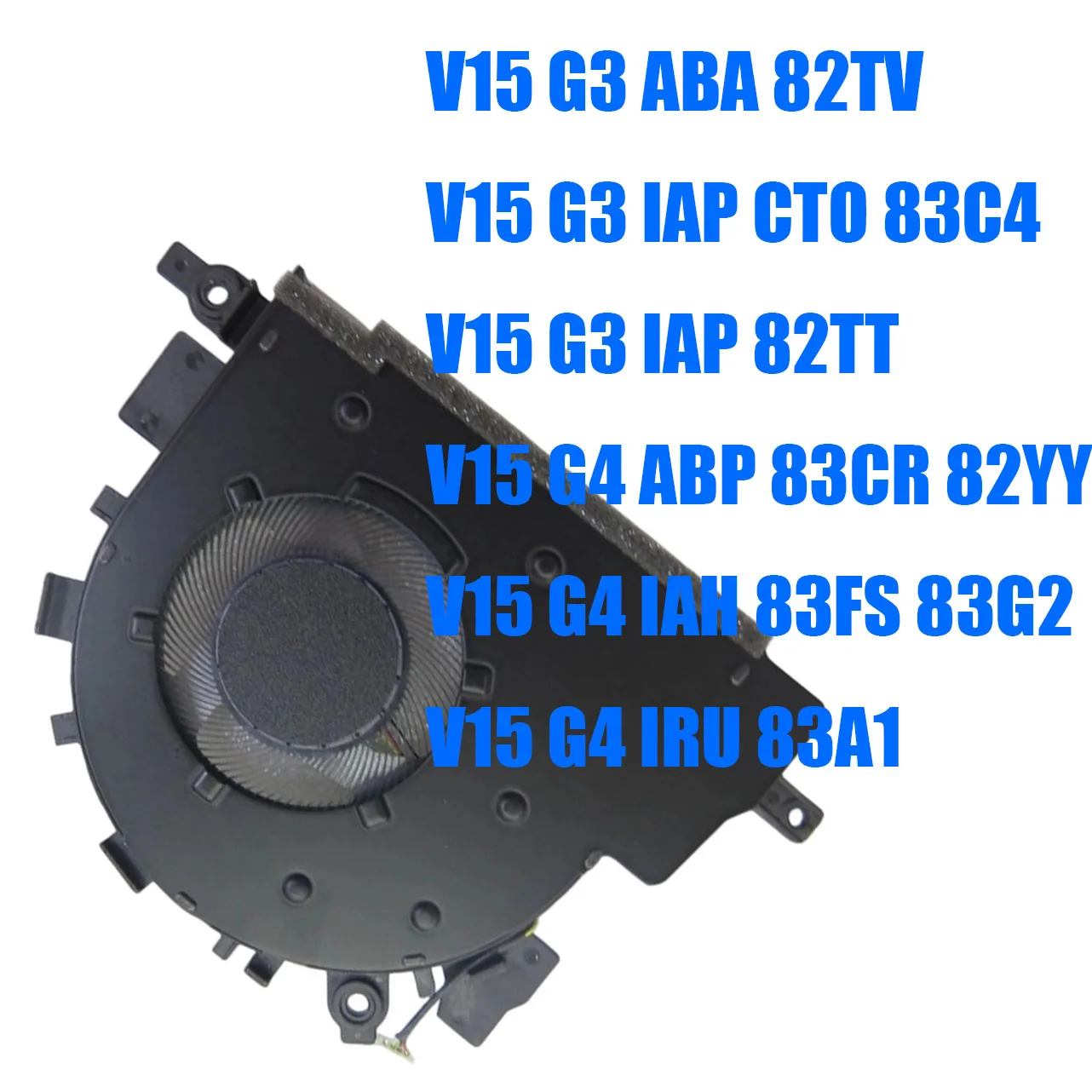 For Lenovo V15 G3 ABA 82TV IAP CTO 83C4 IAP 82TT / V15 G4 ABP 83CR 82YYIAH 83FS 83G2 IRU 83A1 DC5V Laptop CPU Fan
For Lenovo V15 G3 ABA 82TV IAP CTO 83C4 IAP 82TT / V15 G4 ABP 83CR 82YYIAH 83FS 83G2 IRU 83A1 DC5V Laptop CPU Fan