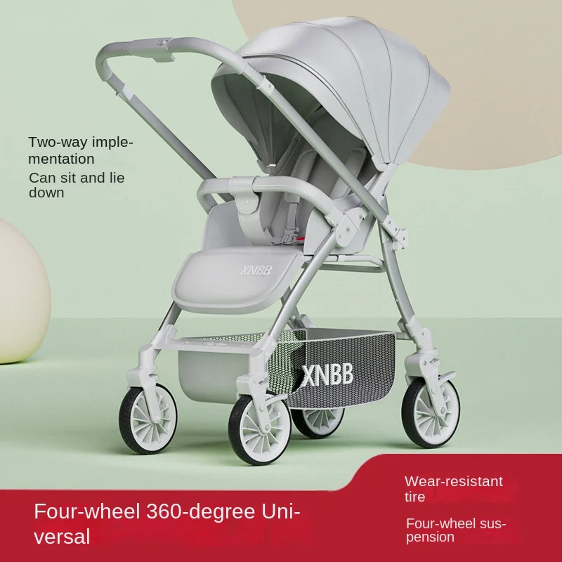 Lightweight Baby Stroller 0-3 Years 2 In 1 Can Sit And Lie Down Ultra-Light Foldable 4-Universal Wheels Outdoor Baby Pushchair
Lightweight Baby Stroller 0-3 Years 2 In 1 Can Sit And Lie Down Ultra-Light Foldable 4-Universal Wheels Outdoor Baby Pushchair