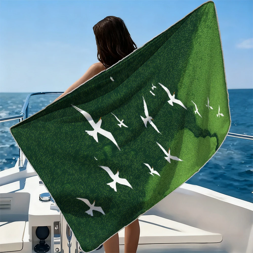 Green Fractal Beach Towel Ultra-fine Fiber Quick Drying Absorbent Beach Swimming Vacationvacation Essentials Gifts
Green Fractal Beach Towel Ultra-fine Fiber Quick Drying Absorbent Beach Swimming Vacationvacation Essentials Gifts