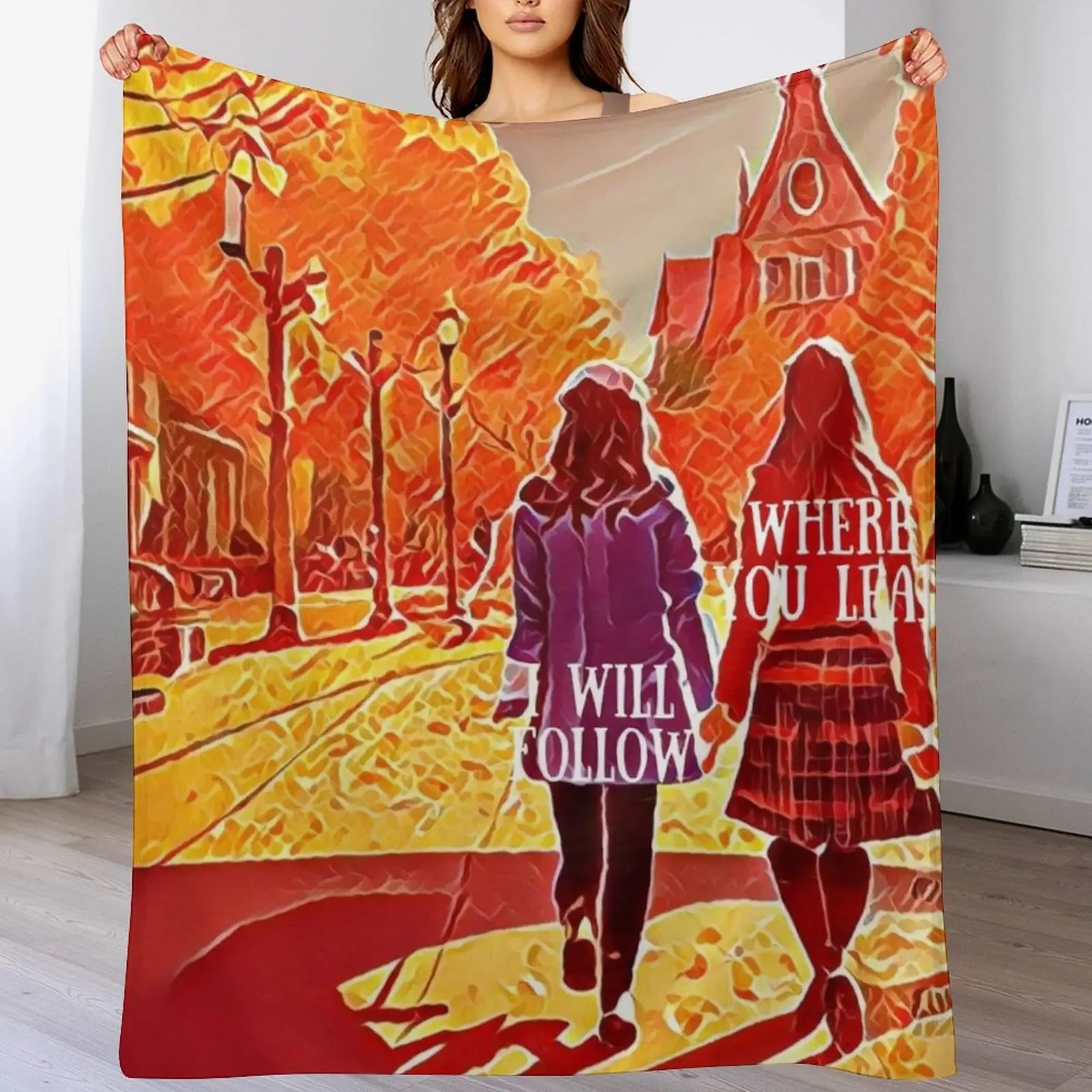 Where You Lead I Will Follow - The Girls Walking in Autumn - Gilmore Throw Blanket Warm for babies Blankets
Where You Lead I Will Follow - The Girls Walking in Autumn - Gilmore Throw Blanket Warm for babies Blankets