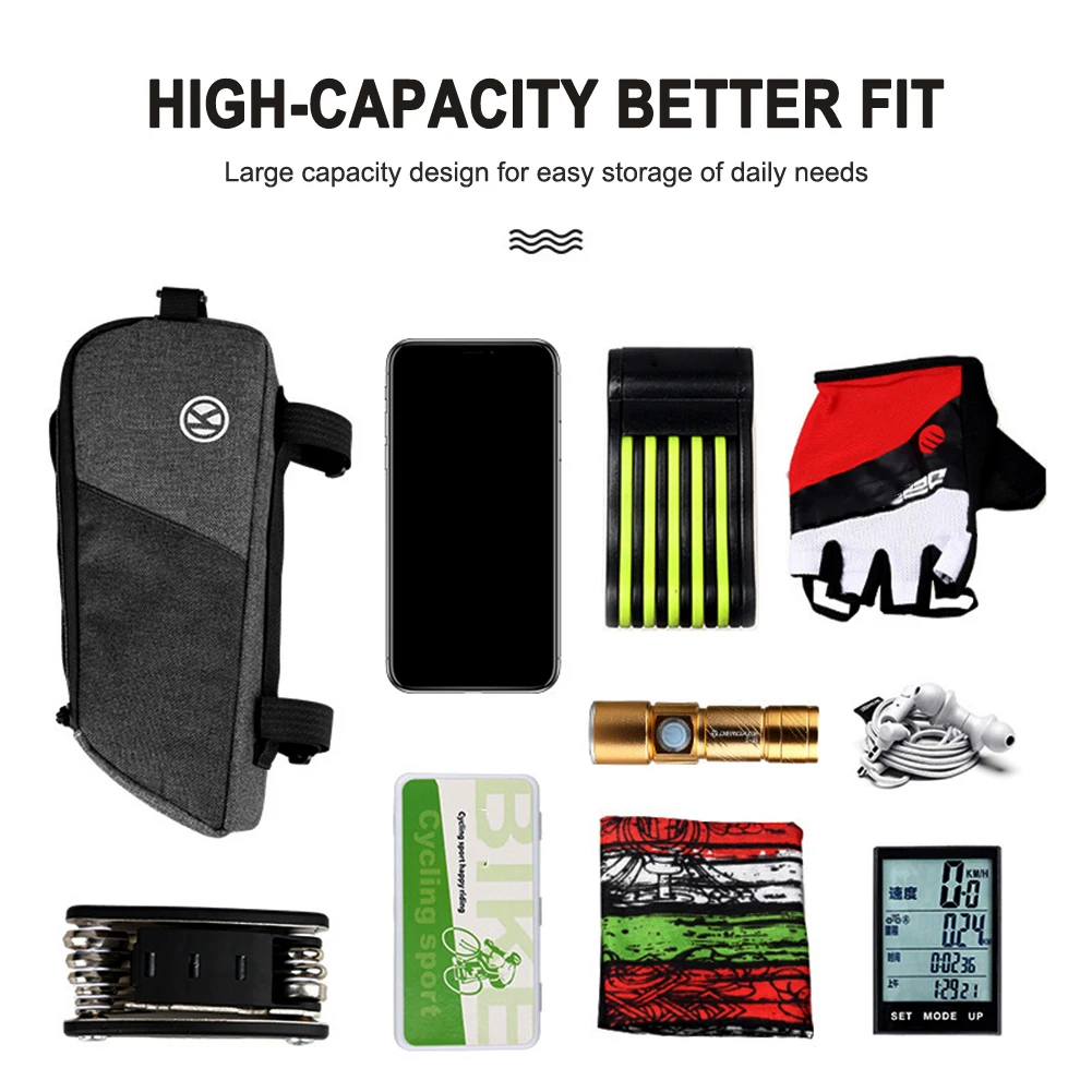 Велосипедная сумка на верхнюю трубу рамы, большая водонепроницаемая, для телефона
Велосипедная сумка на верхнюю трубу рамы, большая водонепроницаемая, для телефона