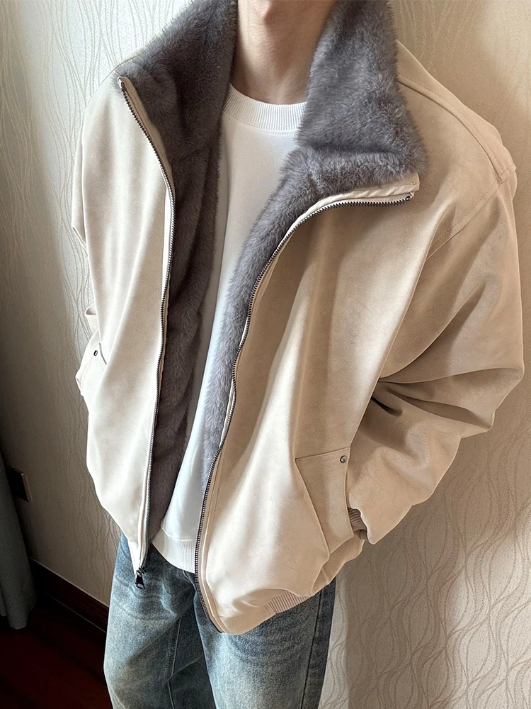 Мужское зимнее хлопковое пальто из искусственной кожи с воротником-стойкой в американском стиле ретро, хлопковое пальто из искусственного меха Mountain Eagle Jaet
Мужское зимнее хлопковое пальто из искусственной кожи с воротником-стойкой в американском стиле ретро, хлопковое пальто из искусственного меха Mountain Eagle Jaet