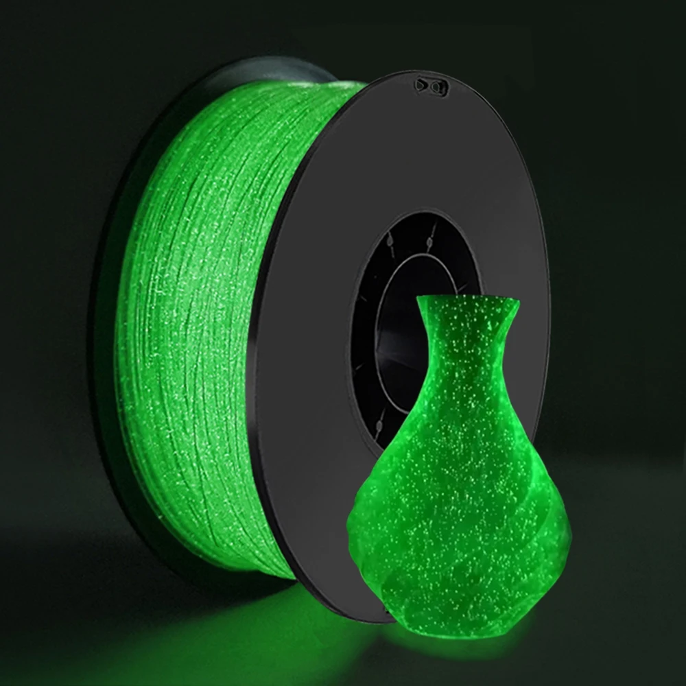 1.75mm 3D Printer PLA Glow In The Dark Printer Filamen 250g 500g 1kg 3D Printing Sublimation Material Rainbow Firefly Green
1.75mm 3D Printer PLA Glow In The Dark Printer Filamen 250g 500g 1kg 3D Printing Sublimation Material Rainbow Firefly Green