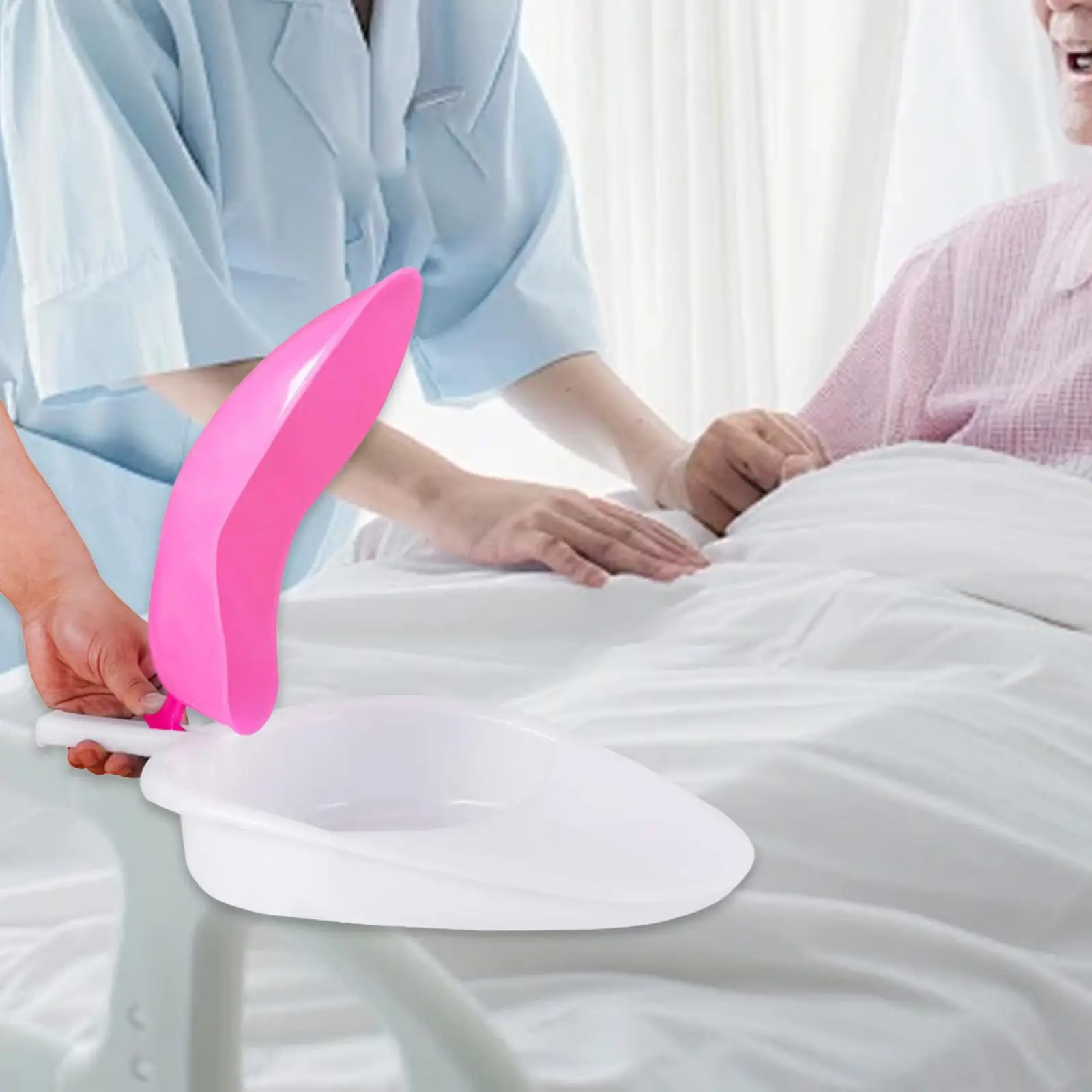 Nursing Bedpan Smooth Thick Easily to Clean Large Bed Pan Personal Urinals Potty for Elderly Hospitals Men and Women Bed Bound
Nursing Bedpan Smooth Thick Easily to Clean Large Bed Pan Personal Urinals Potty for Elderly Hospitals Men and Women Bed Bound