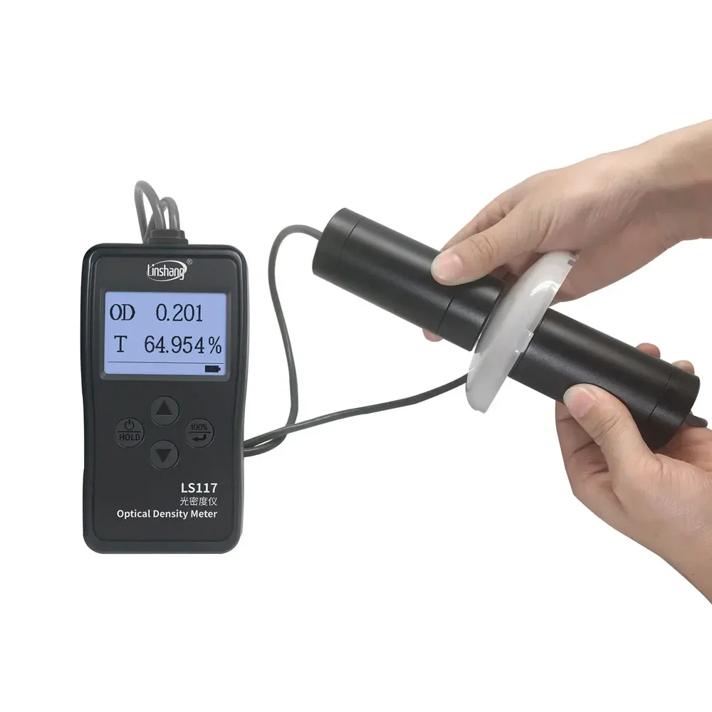 LS117 OD Value Digital Optical Density Meter Lampshade Visible Light Transmittance Measurement Transmission Meter
LS117 OD Value Digital Optical Density Meter Lampshade Visible Light Transmittance Measurement Transmission Meter