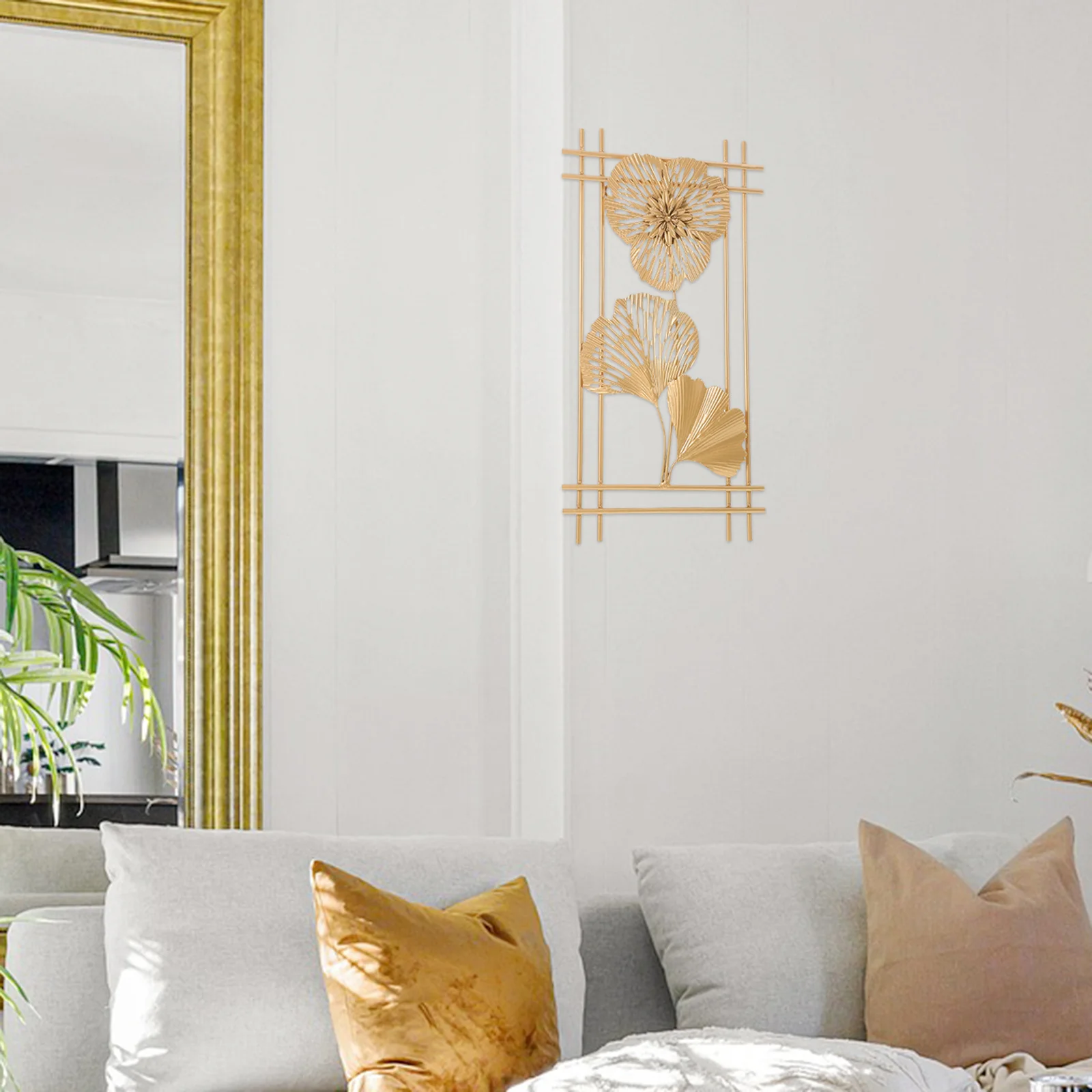 1pcs Ginkgo Leaves Flower Wall Sculpture 3D Metal Wall Art Decor For Living Room Bedroom Home Office Golden Iron Hanging Plaque
1pcs Ginkgo Leaves Flower Wall Sculpture 3D Metal Wall Art Decor For Living Room Bedroom Home Office Golden Iron Hanging Plaque