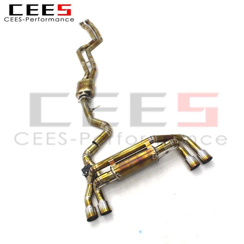 CEES Valved Sport Exhaust System Catback Exhaust for BMW 1M N54 3.0T 2011- Valvetronic Muffler Exhaust Pipes
CEES Valved Sport Exhaust System Catback Exhaust for BMW 1M N54 3.0T 2011- Valvetronic Muffler Exhaust Pipes