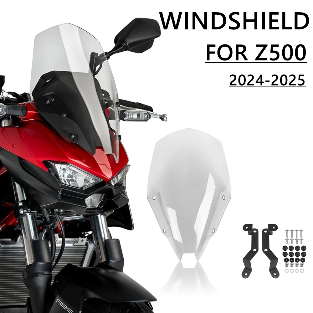 Z500 Motorcycle Sports Touring Windscreen Windshield For KAWASAKI Z 500 2024 2025 Visor Wind Screen Shield Deflector Accessories
Z500 Motorcycle Sports Touring Windscreen Windshield For KAWASAKI Z 500 2024 2025 Visor Wind Screen Shield Deflector Accessories