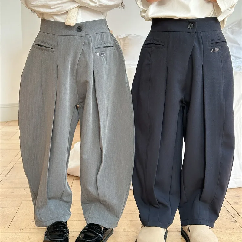 Baby Girl Pants Children Pants 2024 Autumn New Korean Children Pants Men and Girls Alphabet Embroidery Tapered Radish Pant
Baby Girl Pants Children Pants 2024 Autumn New Korean Children Pants Men and Girls Alphabet Embroidery Tapered Radish Pant
