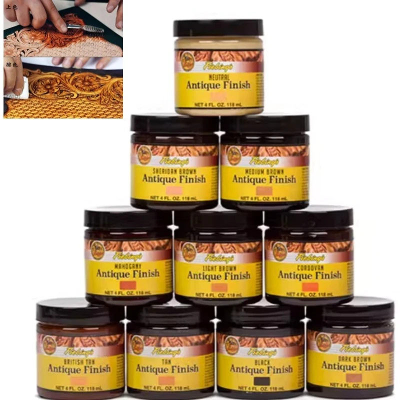 Leather Oil-based Dye Paste Handmade DIY Leather Handicrafts Surface Coloring Agent Leather Engravings Retro Coloring Agent
Leather Oil-based Dye Paste Handmade DIY Leather Handicrafts Surface Coloring Agent Leather Engravings Retro Coloring Agent