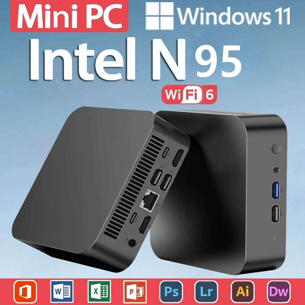 MINI Core N95 PC Windows 11 Pro 16GB RAM 1TB 2TB SSD WIFI 6 BT5.2 4K HD Mini Gaming Office Study Pc
MINI Core N95 PC Windows 11 Pro 16GB RAM 1TB 2TB SSD WIFI 6 BT5.2 4K HD Mini Gaming Office Study Pc