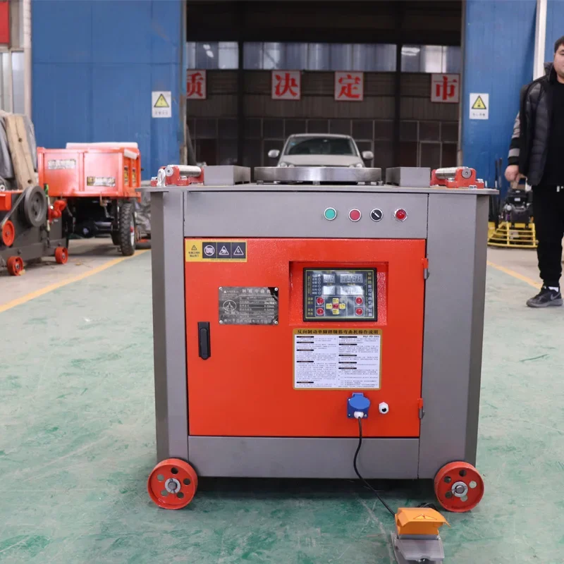 Hot Seller GW45 Rebar Bending Machine Rebar Bender Automatic Steel Bar Stirrup Bend Machinery 
Hot Seller GW45 Rebar Bending Machine Rebar Bender Automatic Steel Bar Stirrup Bend Machinery