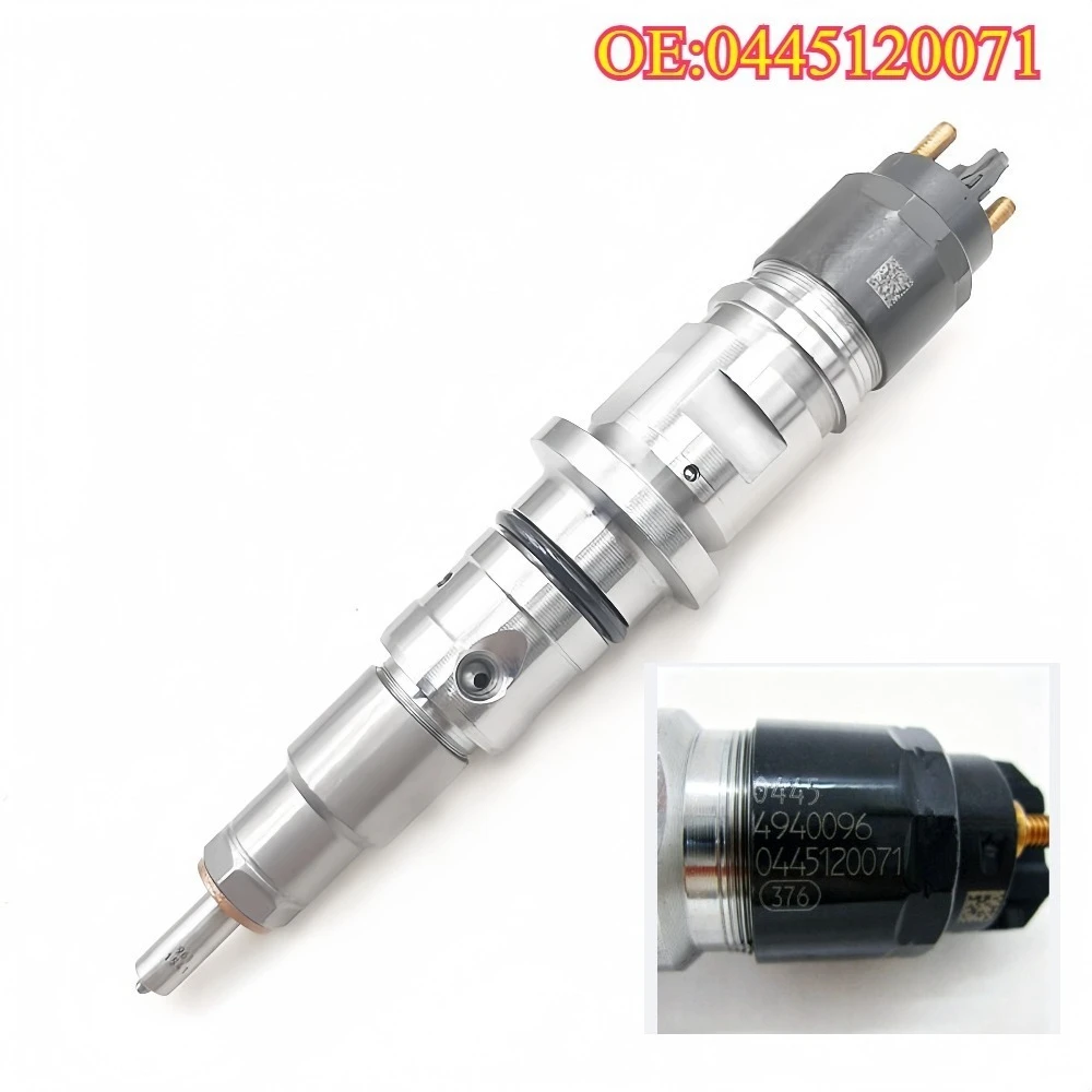 Original High Quality New for 0445120071 3999832 for engine high-pressure common rail injector assembly fuel injector nozzle
Original High Quality New for 0445120071 3999832 for engine high-pressure common rail injector assembly fuel injector nozzle