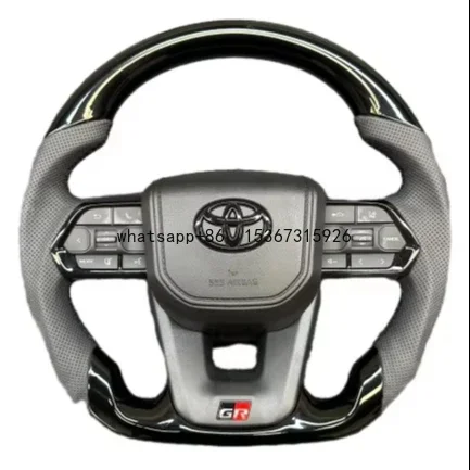 Автомобильное рулевое колесо, ярко-черное Рулевое колесо для Toyota LAND CRUISER LC200 2006-2023
Автомобильное рулевое колесо, ярко-черное Рулевое колесо для Toyota LAND CRUISER LC200 2006-2023