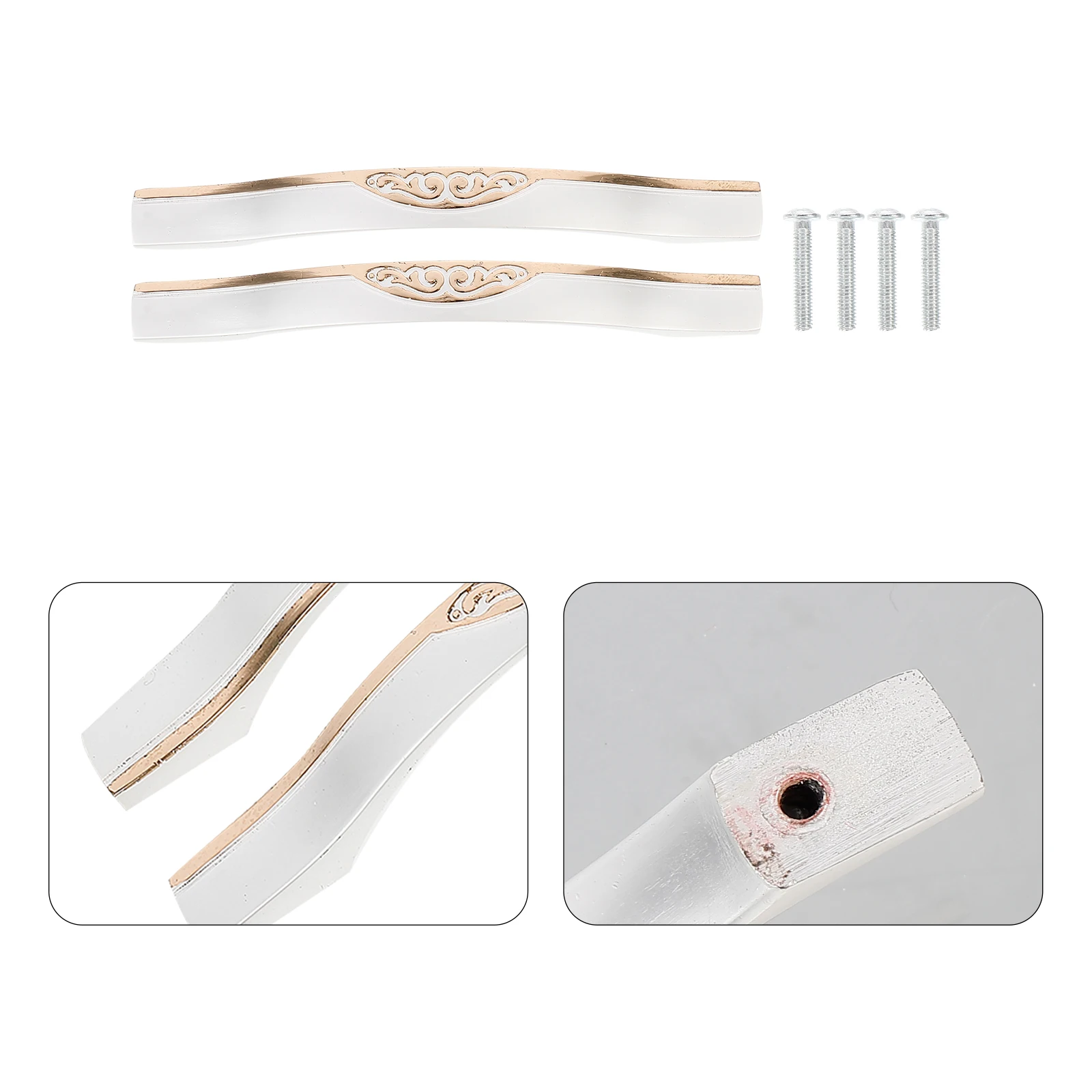 2Sets EuropeanStyle CabinetDoor H DrawerPuller Wardrobe Replacement White Modern HomeDecor Sturdy ZincAlloy Durable Hardware
2Sets EuropeanStyle CabinetDoor H DrawerPuller Wardrobe Replacement White Modern HomeDecor Sturdy ZincAlloy Durable Hardware