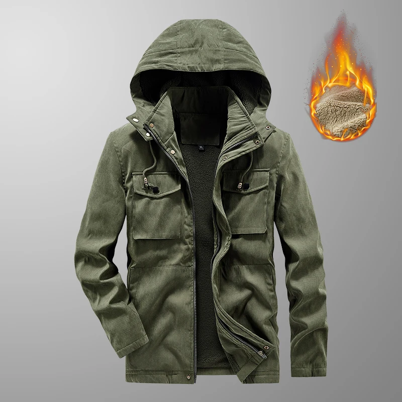 Plus Size 6XL Winter Military Jacket Men Casual Thick Thermal Coat Army Pilot Jackets Cargo Outwear Fleece Hooded Jacket Clothes
Plus Size 6XL Winter Military Jacket Men Casual Thick Thermal Coat Army Pilot Jackets Cargo Outwear Fleece Hooded Jacket Clothes