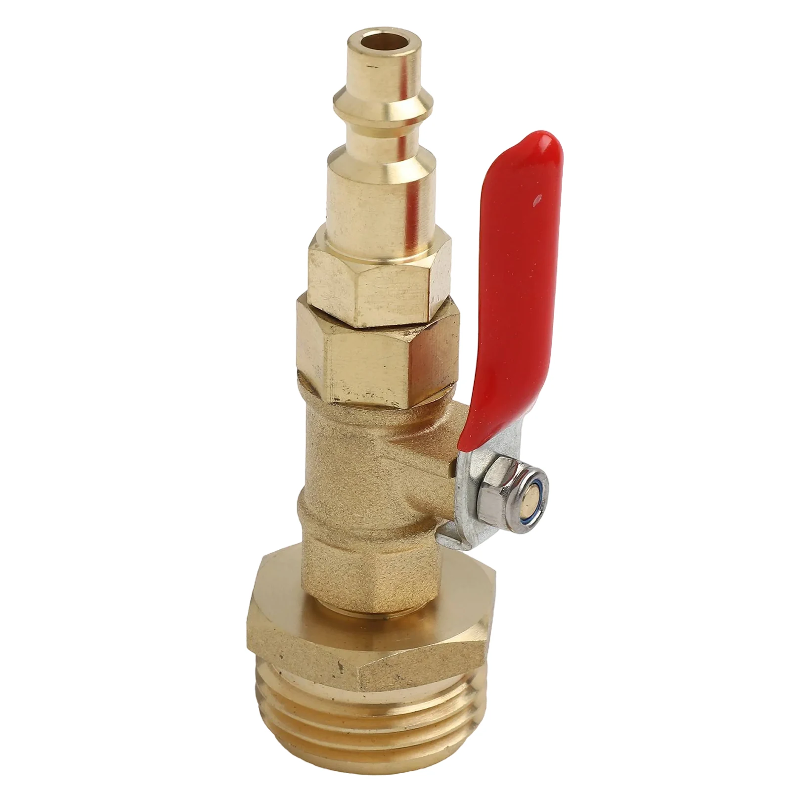 Brass Blowing Water Adapter Copper Garden Hose Fitting Sprinkler Blow Adapter Winterize Hose System Sturdy Structure
Brass Blowing Water Adapter Copper Garden Hose Fitting Sprinkler Blow Adapter Winterize Hose System Sturdy Structure