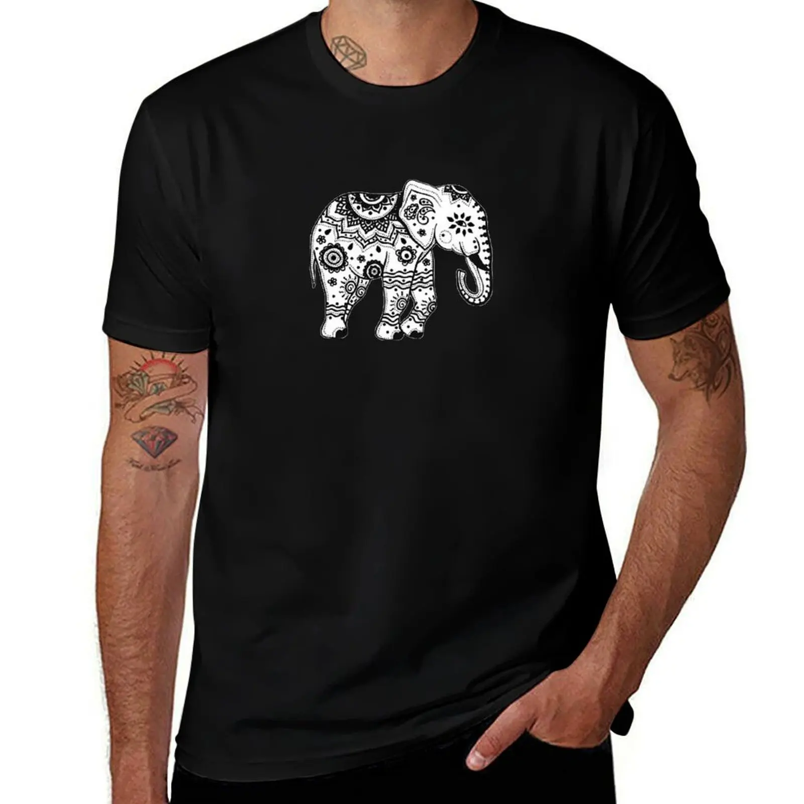 Indian Elephant T-Shirt graphic t shirts for man t shirts for man cotton funny man graphic t shirt T-shirt
Indian Elephant T-Shirt graphic t shirts for man t shirts for man cotton funny man graphic t shirt T-shirt