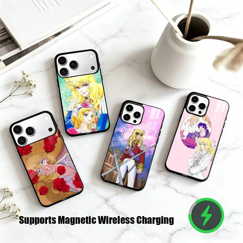 The Rose of Versailles Phone Case For iPhone17,16,15,14,13,12,11 Plus,Pro Allows magnetic wireless charging
The Rose of Versailles Phone Case For iPhone17,16,15,14,13,12,11 Plus,Pro Allows magnetic wireless charging