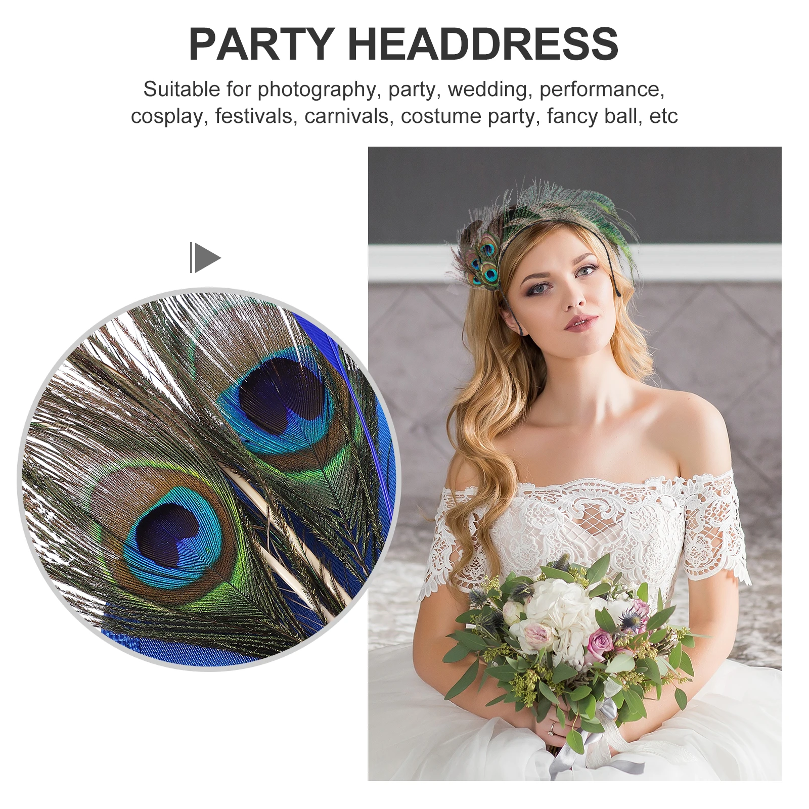 Headband Ladies Headdress Party Hair Accessories Wedding Photography Props Girls Costume Carnivals
Headband Ladies Headdress Party Hair Accessories Wedding Photography Props Girls Costume Carnivals
