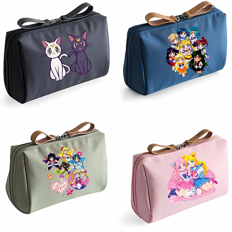Sailor Moon Women Fashion Cosmetic Bag Portable Organizer Bags Cute Cartoon Anime Graphic Print Large Capacity Clutch Party Gift
Sailor Moon Women Fashion Cosmetic Bag Portable Organizer Bags Cute Cartoon Anime Graphic Print Large Capacity Clutch Party Gift