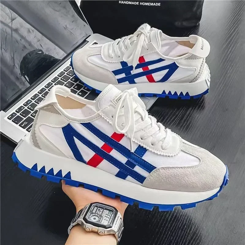 Luxury Brand Men's Sneakers Fashion New Casual Shoe Outdoor Training Shoes for Men Lace Up Platform Running Shoe Tenis Masculino
Luxury Brand Men's Sneakers Fashion New Casual Shoe Outdoor Training Shoes for Men Lace Up Platform Running Shoe Tenis Masculino