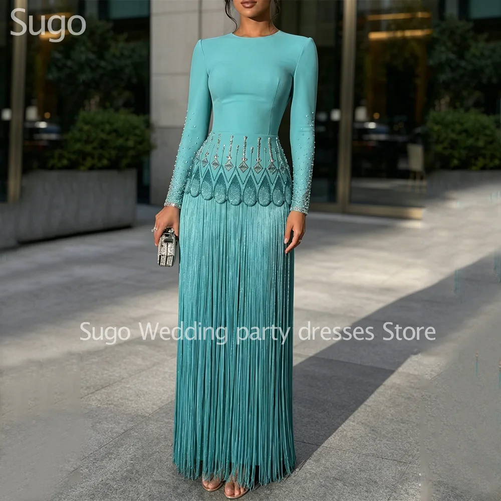 Customized Sexy Long Tassel Evening Dresses for Special Occasions Floor-Length Mermaid New In Women Gala Prom Party Gowns 2026
Customized Sexy Long Tassel Evening Dresses for Special Occasions Floor-Length Mermaid New In Women Gala Prom Party Gowns 2026