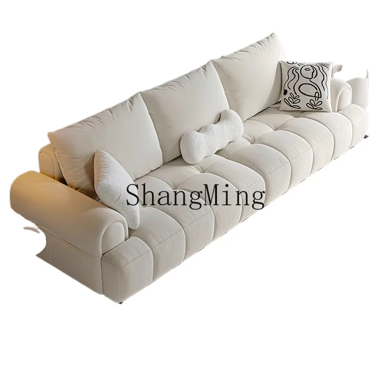 YQ Home Cream Wind Fabric Sofa Living Room Puff Cat Scratch Cloth Straight Row Sofa decoration
YQ Home Cream Wind Fabric Sofa Living Room Puff Cat Scratch Cloth Straight Row Sofa decoration