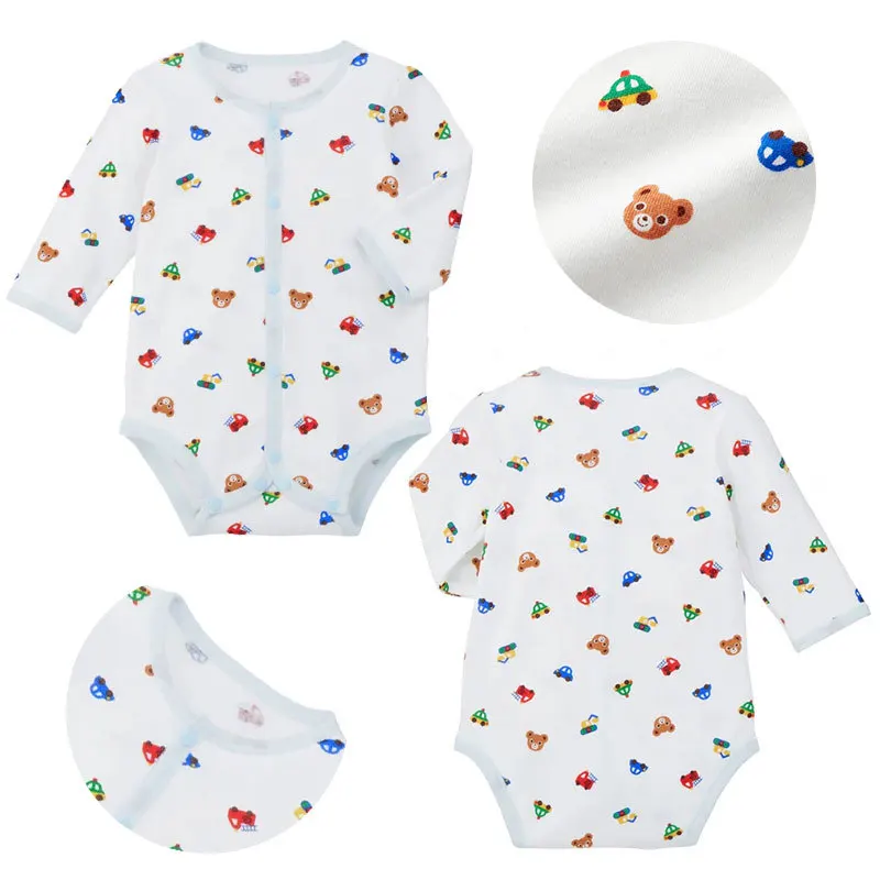 Baby Cute Onesie Cartoon Bear and Car All-Over Print Long Sleeve Romper
Baby Cute Onesie Cartoon Bear and Car All-Over Print Long Sleeve Romper