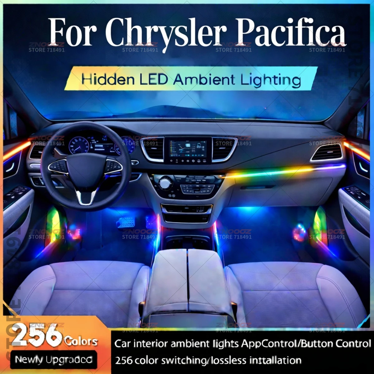 22в1 RGB интерьер автомобиля акриловые автомобильные окружающие освещение RGB скрытая акриловая полоса украшения атмосферные аксессуары дляChryslerPacifica
22в1 RGB интерьер автомобиля акриловые автомобильные окружающие освещение RGB скрытая акриловая полоса украшения атмосферные аксессуары дляChryslerPacifica
