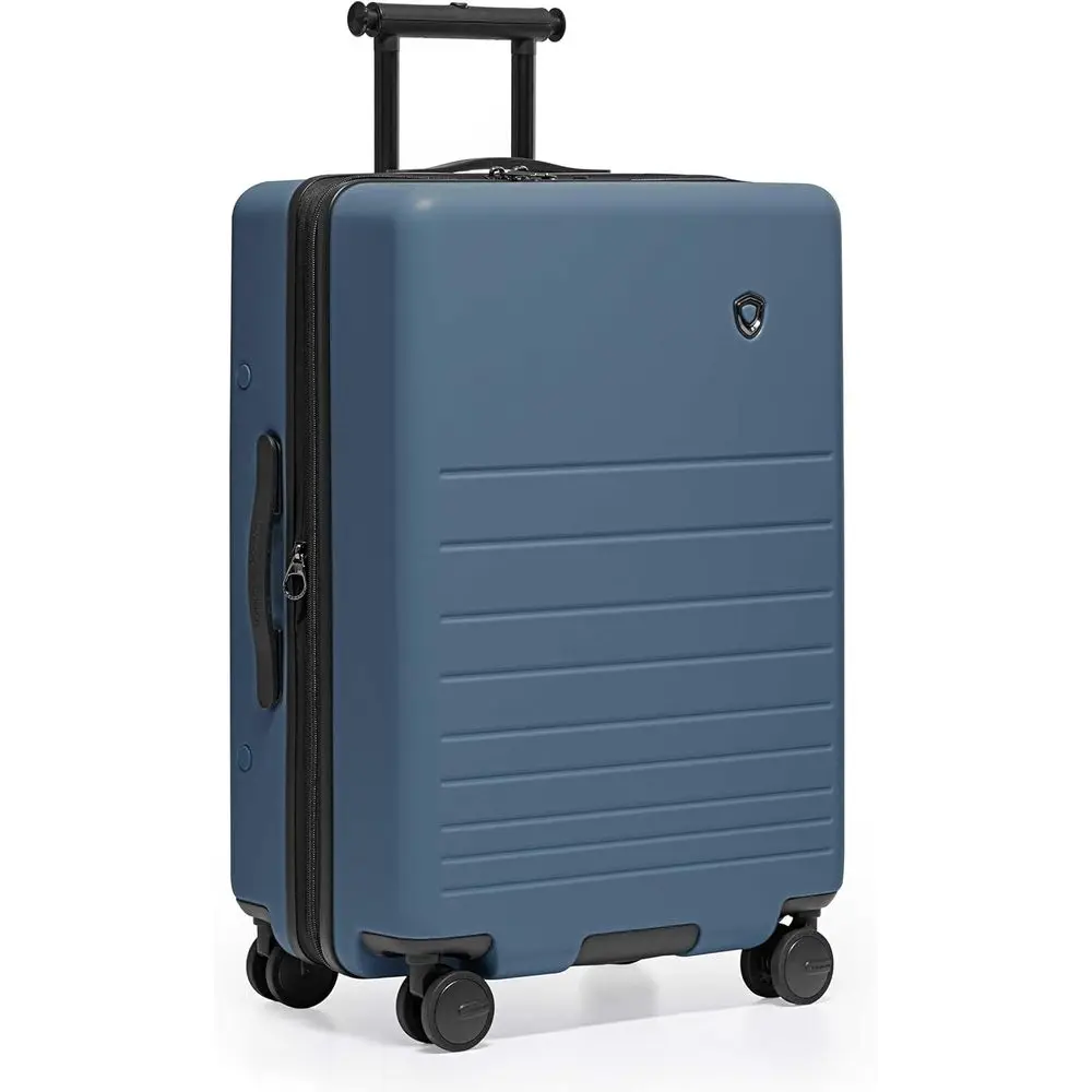 Средний 26-дюймовый расширяемый чемодан-спиннер с жестким корпусом темно-синего цвета
Средний 26-дюймовый расширяемый чемодан-спиннер с жестким корпусом темно-синего цвета