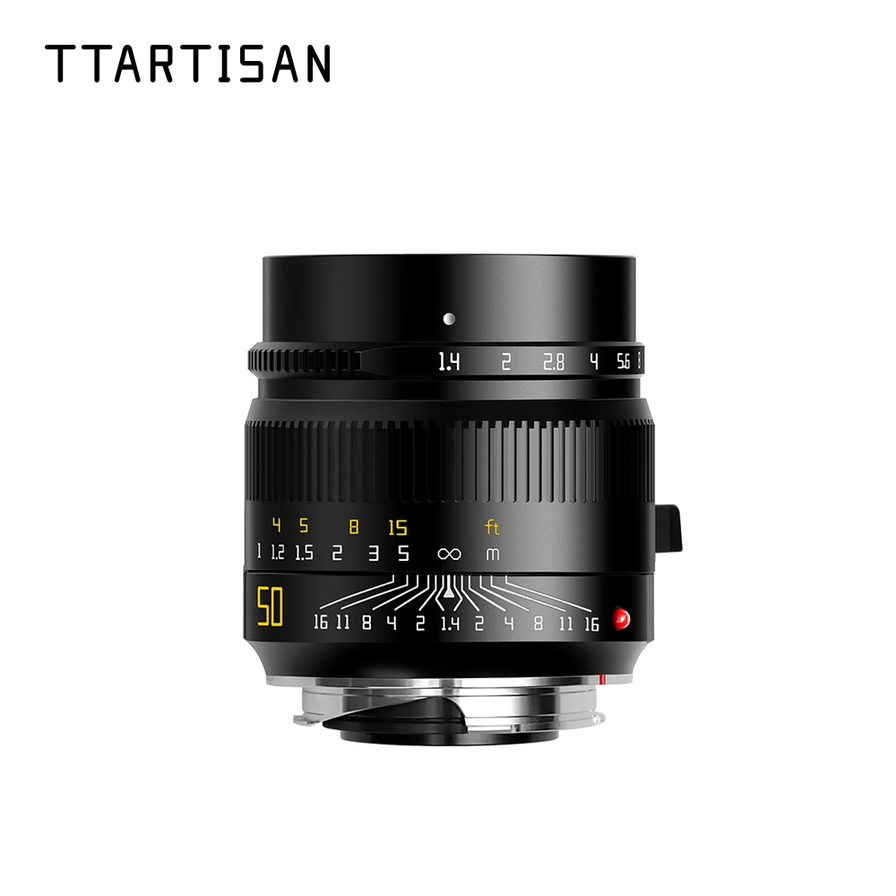 TTArtisan 50mm F1.4 ASPH Full Frame Manual Focus Lenses for Leica M-Mount Cameras Like M240 M3 M6 M7 M8 M9 M9p M10 Leica Lens
TTArtisan 50mm F1.4 ASPH Full Frame Manual Focus Lenses for Leica M-Mount Cameras Like M240 M3 M6 M7 M8 M9 M9p M10 Leica Lens