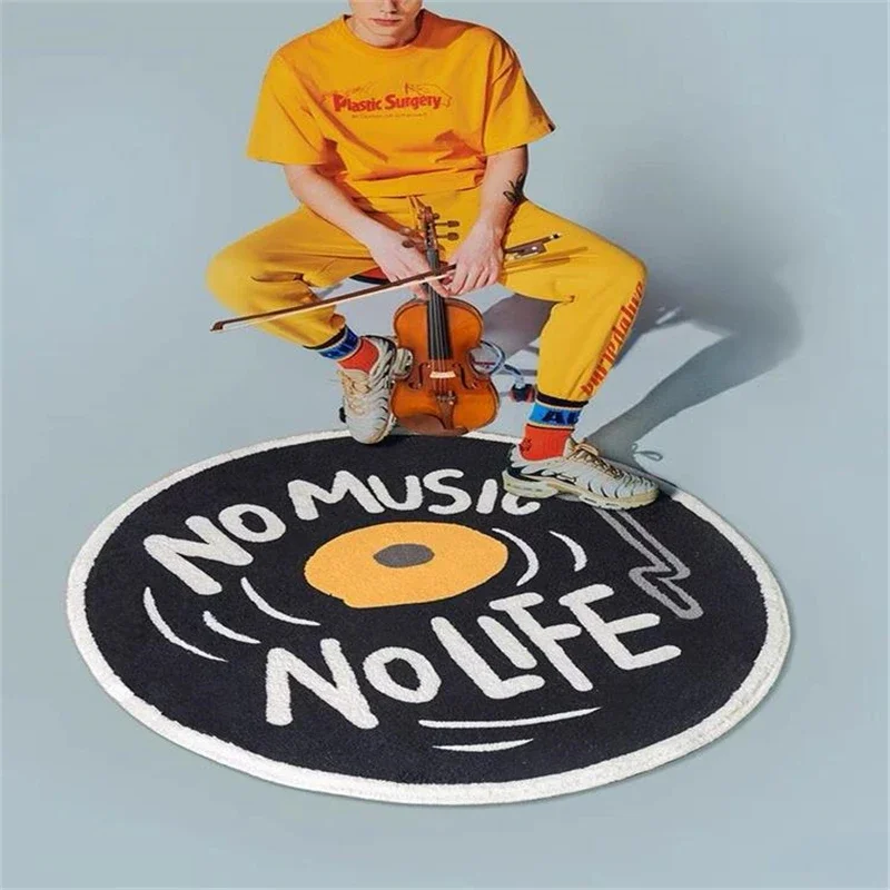 Musical CD Circle Carpet Soft Fluffy Round Carpets For Living Room Bedroom Home Decoration Doormat Beside Sofa Non-slip Area Rug
Musical CD Circle Carpet Soft Fluffy Round Carpets For Living Room Bedroom Home Decoration Doormat Beside Sofa Non-slip Area Rug