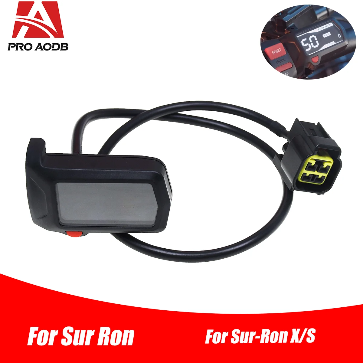 For Sur Ron Sur-Ron Surron motorcycle accessories Hour Meter Electric Cross-country Bike For SUR RON Light Bee parts Speedometer
For Sur Ron Sur-Ron Surron motorcycle accessories Hour Meter Electric Cross-country Bike For SUR RON Light Bee parts Speedometer