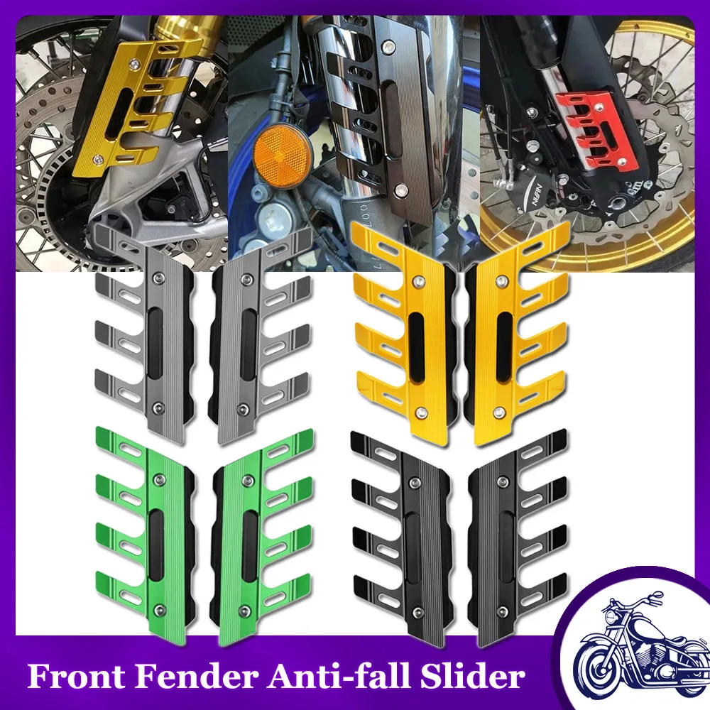 Motorcycle Front Fork Protector Fender Guard Accessories Mudguard Fall Protection Cover For Kawasaki ZX6R 636 ZX10R ZX12R
Motorcycle Front Fork Protector Fender Guard Accessories Mudguard Fall Protection Cover For Kawasaki ZX6R 636 ZX10R ZX12R