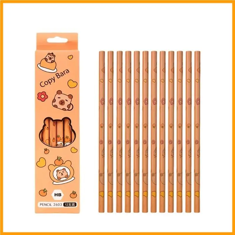 P82A 12 Pcs/Set Capybara Pencils Drawing Pencils Drawing Pencils Office Supplies
P82A 12 Pcs/Set Capybara Pencils Drawing Pencils Drawing Pencils Office Supplies