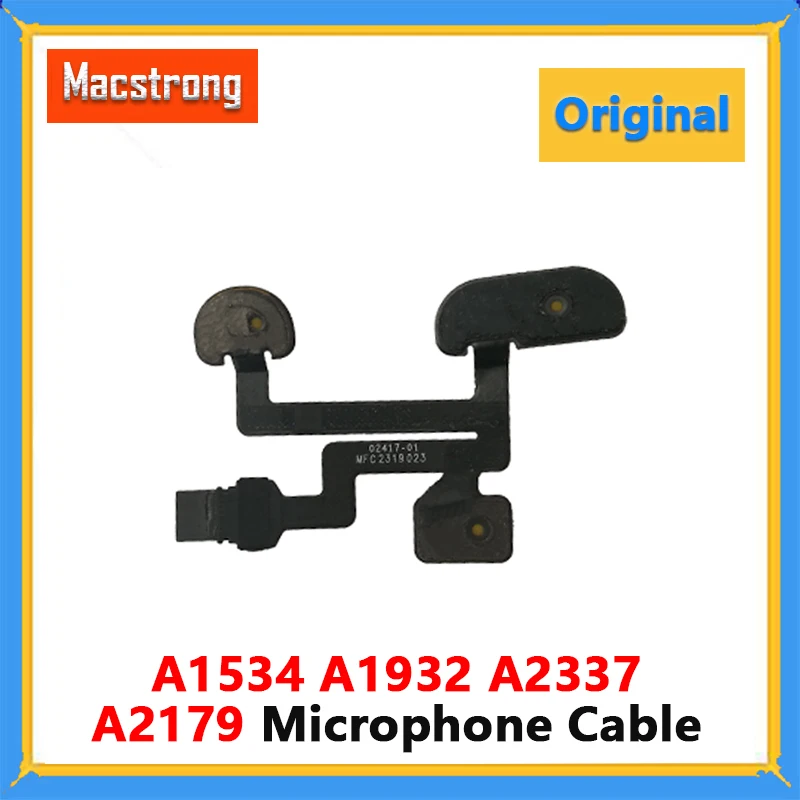 Original A1932 A1534 Mic. Microphone Flex Cable for Macbook Air Retina 12'' 13'' A2179 A2337 Microphone Cable
Original A1932 A1534 Mic. Microphone Flex Cable for Macbook Air Retina 12'' 13'' A2179 A2337 Microphone Cable