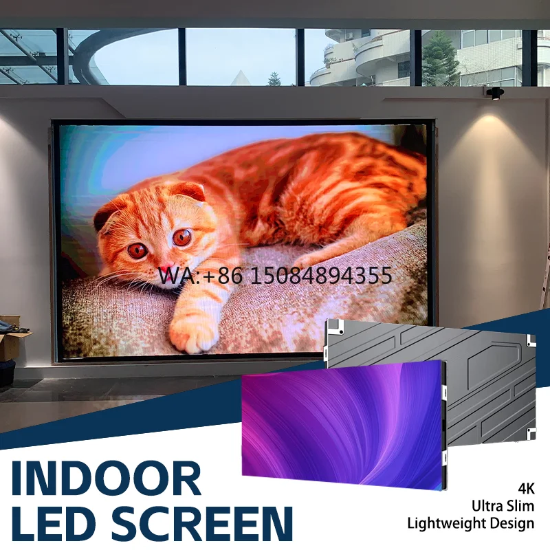 Fine Pitch P1.25 P2 4K Indoor LED Video Wall Module Full Color Advertising Display Screen
Fine Pitch P1.25 P2 4K Indoor LED Video Wall Module Full Color Advertising Display Screen