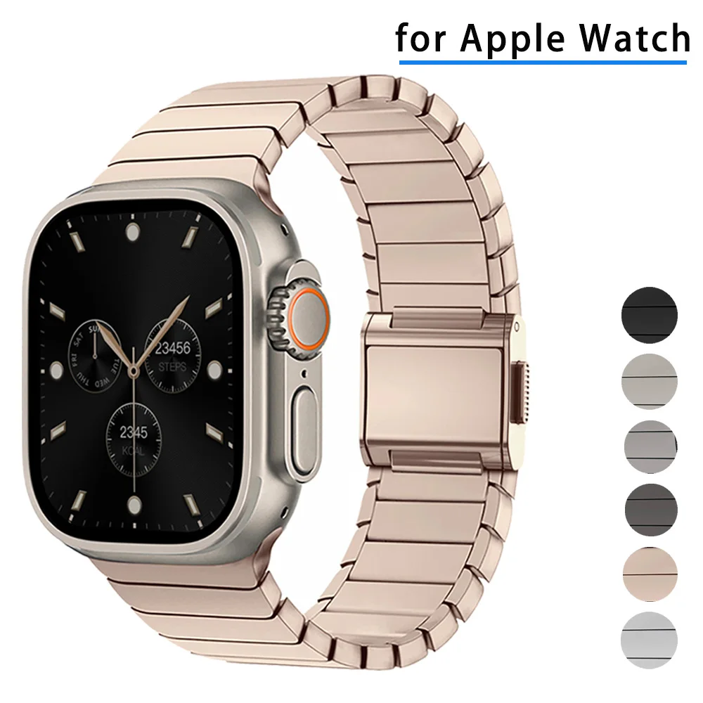 Новый титановый ремешок для Apple Watch Ultra 3 2 49 мм серии 11 10 46 мм с магнитной пряжкой для Iwatch 9 8 7 6 SE 45 мм 44 мм
Новый титановый ремешок для Apple Watch Ultra 3 2 49 мм серии 11 10 46 мм с магнитной пряжкой для Iwatch 9 8 7 6 SE 45 мм 44 мм
