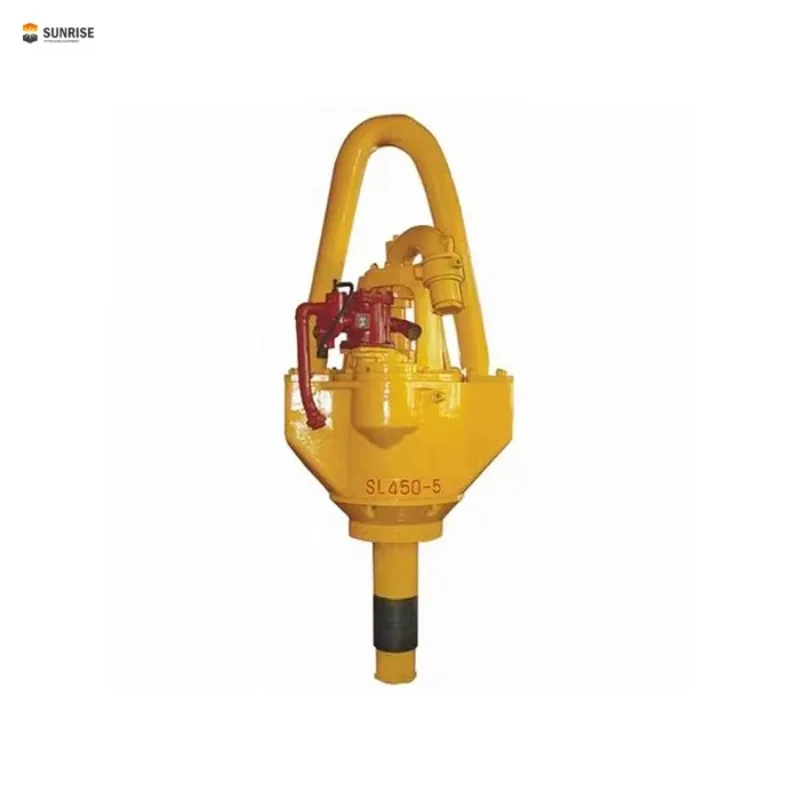 SL135 SL225 SL450 Water Power Rotary Swivel for Drilling Rig
SL135 SL225 SL450 Water Power Rotary Swivel for Drilling Rig