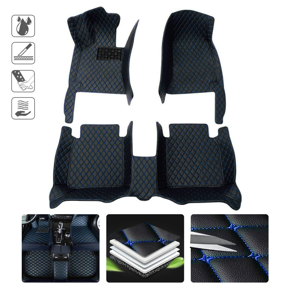 Leather Car Floor Mats Custom For CHEVROLET Captiva Equinox Orlando Suburban XFL Sonic Auto Foot Pads Interior Accessories
Leather Car Floor Mats Custom For CHEVROLET Captiva Equinox Orlando Suburban XFL Sonic Auto Foot Pads Interior Accessories