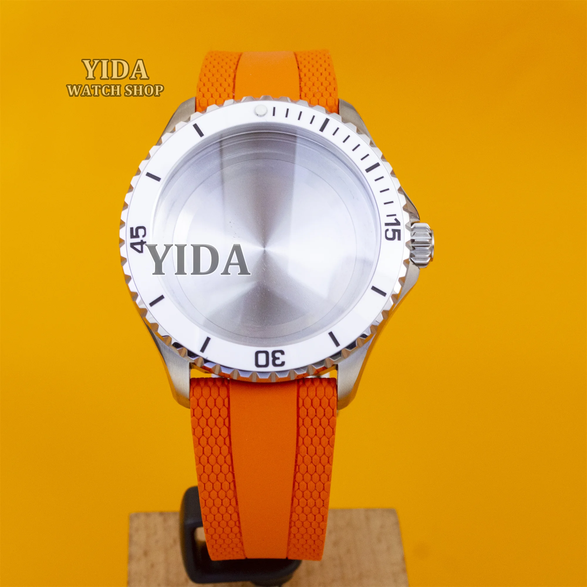 200m Dive NH35 Case for SUPEROCEAN 44MM Watch Case Band Fluororubber Strap Sapphire Crystal fit NH35 NH36 33.5MM Dial Mod Case
200m Dive NH35 Case for SUPEROCEAN 44MM Watch Case Band Fluororubber Strap Sapphire Crystal fit NH35 NH36 33.5MM Dial Mod Case